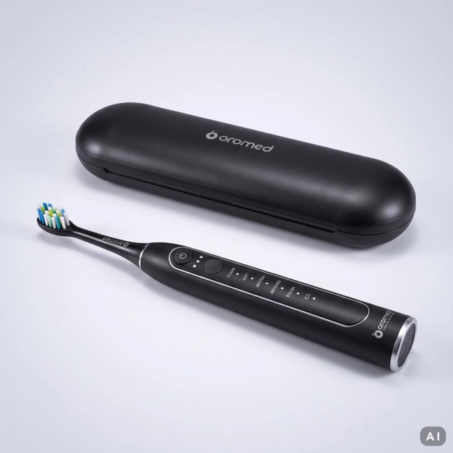 Sonic toothbrush ORO SONIC NEXT PRO BLACK OROMED
