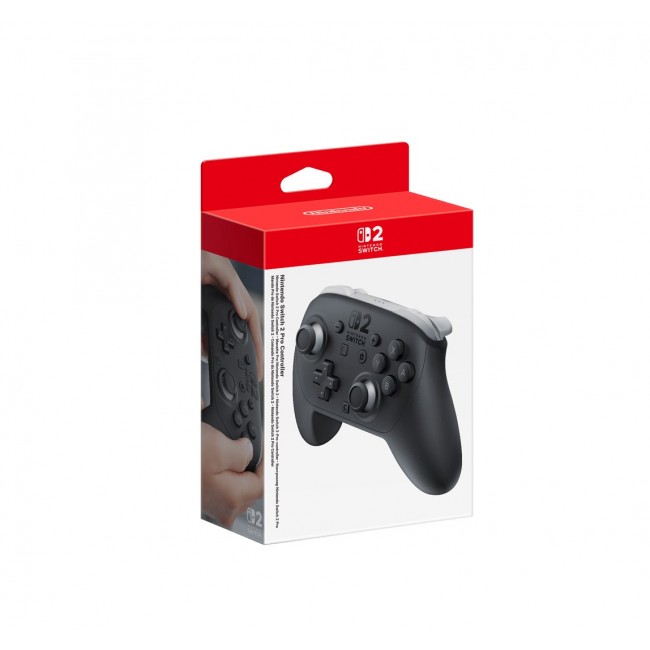 Nintendo Switch 2 Pro Controller Black Bluetooth Gamepad Analogue / Digital Nintendo Switch 2