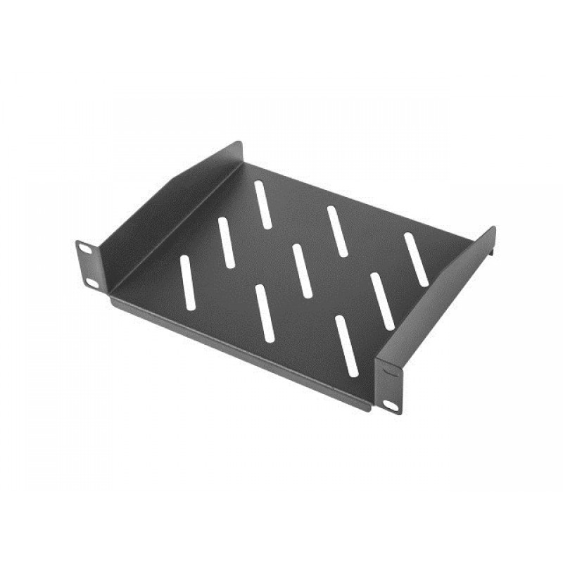 LANBERG SHELF FOR 10 RACKS (1U, 254X180MM, GREY)