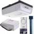 FAAC D1000 garage door kit with 3m two-piece Kevlar rail