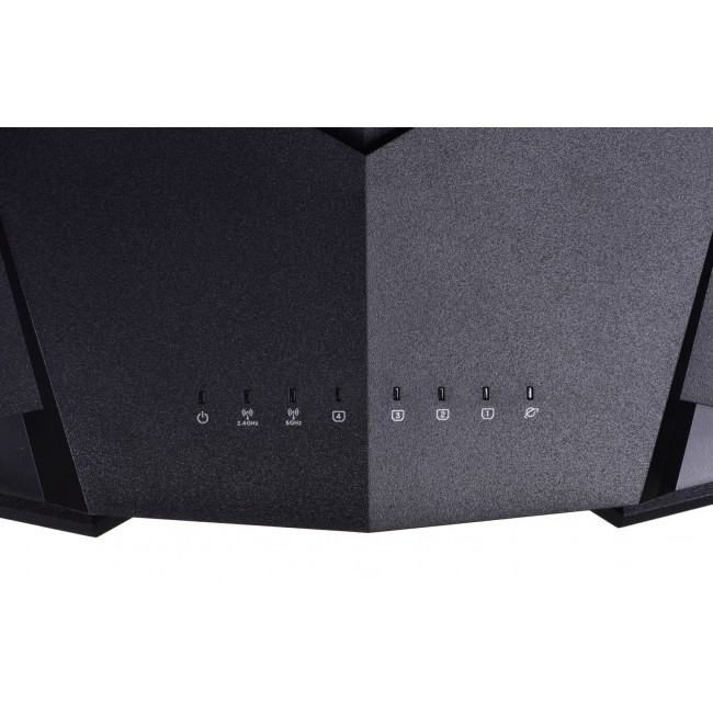 ASUS TUF Gaming AX3000 V2 wireless router Gigabit Ethernet Dual-band (2.4 GHz / 5 GHz) Black, Orange