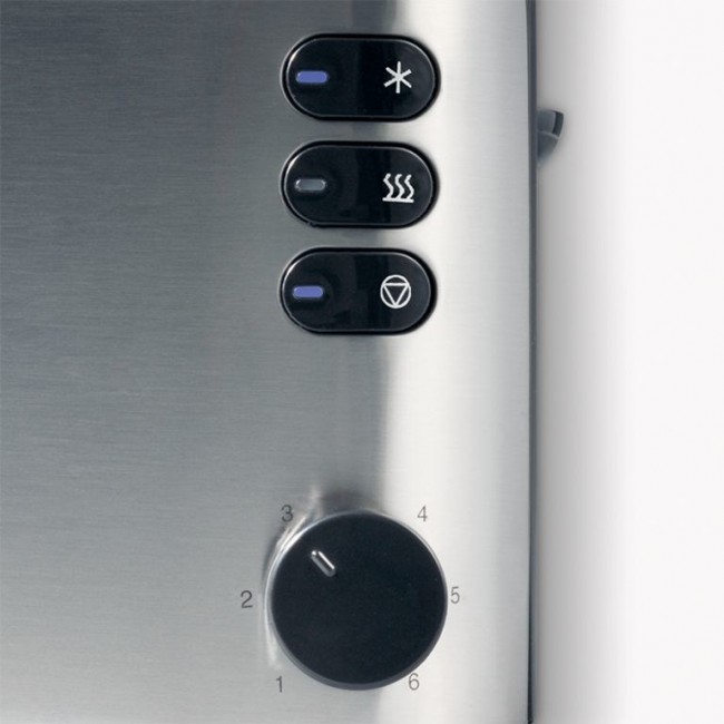 Severin AT 2515 toaster 2 slice(s) 1000 W Stainless steel