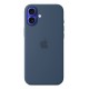 Apple iPhone 16 Plus Silicone Case with MagSafe - Denim