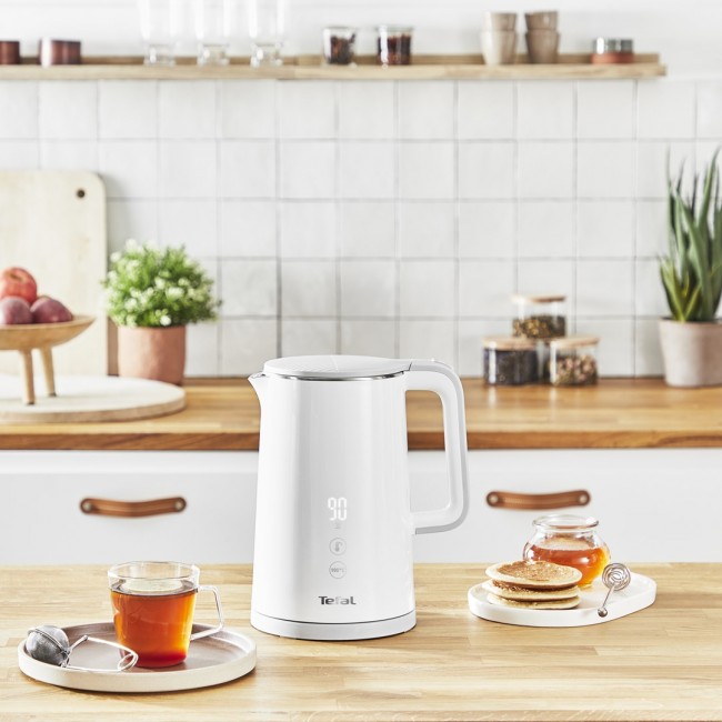 Tefal Sense KO6931 electric kettle 1.5 L 1800 W White Tefal Sense KO6931 electric kettle 1.5 L 1800 W White