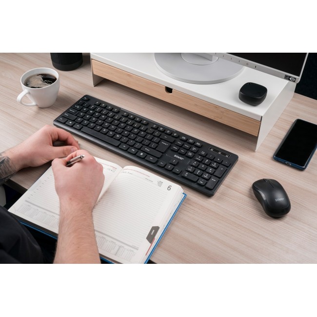 Savio KB-02 keyboard Home/Office USB QWERTY Black Savio KB-02 keyboard Home/Office USB QWERTY Black