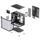 Jonsbo TK-2 2.0 Midi-Tower, Tempered Glass - black Jonsbo TK-2 2.0 Midi-Tower, Tempered Glass - black
