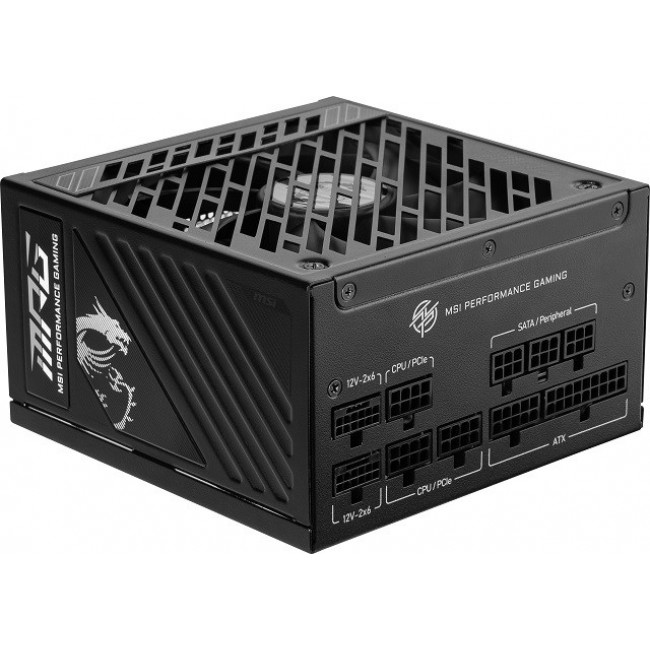 MSI MPG A1250GS 1250W PCIE5 80+ Gold power supply (306-7ZPFX11-CE0)