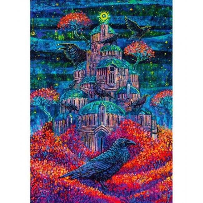 Puzzle Good Loot Imagination - Roch Urbaniak: Raven Queen's Fortress 1000 pc(s)