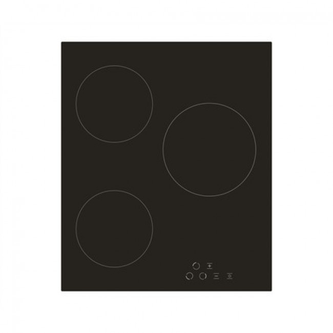 Simfer Hob H4.030.DECSP Vitroceramic Number of burners/cooking zones 3 Touch Black
