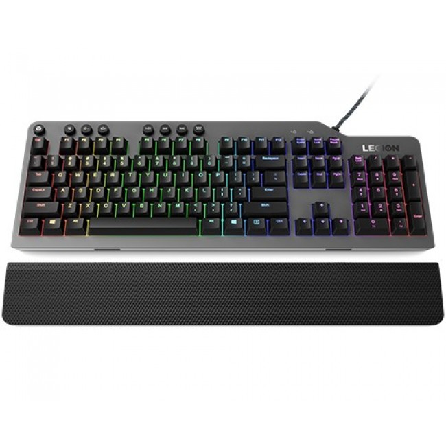 Lenovo Legion K500 keyboard Gaming USB QWERTY US English Black, Grey Lenovo Legion K500 keyboard Gaming USB QWERTY US English Black, Grey