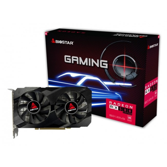 Biostar Radeon RX580 2048SP AMD Radeon RX 580 8 GB GDDR5 Biostar Radeon RX580 2048SP AMD Radeon RX 580 8 GB GDDR5