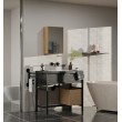 Topeshop POLA 1DL ARTISAN bathroom storage cabinet Oak
