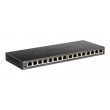 D-Link DGS-1016S Unmanaged Gigabit Ethernet (10/100/1000) Black D-Link DGS-1016S Unmanaged Gigabit Ethernet (10/100/1000) Black
