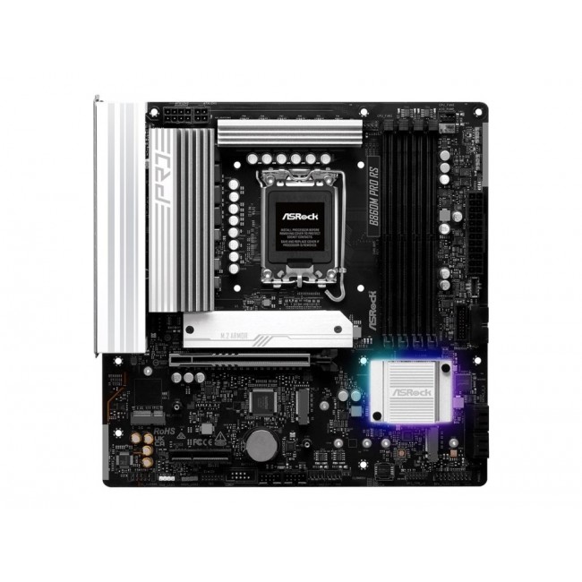 Asrock B860M Pro RS Intel B860 LGA 1851 (Socket V1) micro ATX