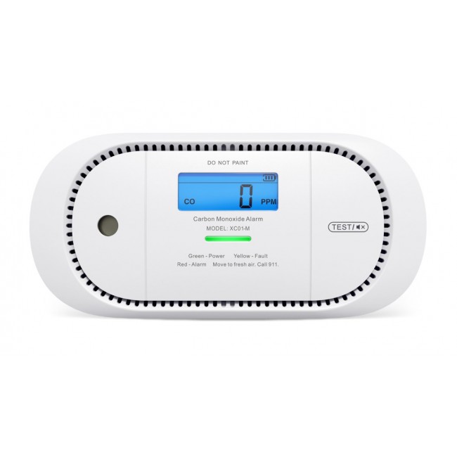 X-Sense XC01-M smart smoke detector Carbon monoxide detector Interconnectable Wireless connection X-Sense XC01-M smart smoke detector Carbon monoxide detector Interconnectable Wireless connection