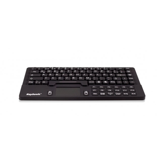 KeySonic KSK-5031IN (DE) keyboard Universal USB QWERTZ German Black