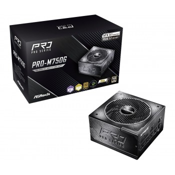 Asrock PRO-M750G 750W 80 PLUS Gold power supply unit