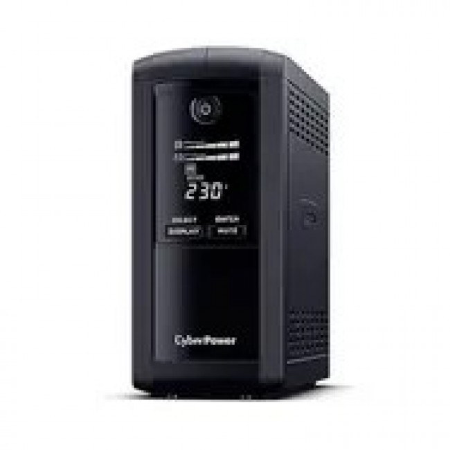 CyberPower VP700EILCD uninterruptible power supply (UPS) Line-Interactive 0.7 kVA 390 W 6 AC outlet(s) CyberPower VP700EILCD uninterruptible power supply (UPS) Line-Interactive 0.7 kVA 390 W 6 AC outlet(s)