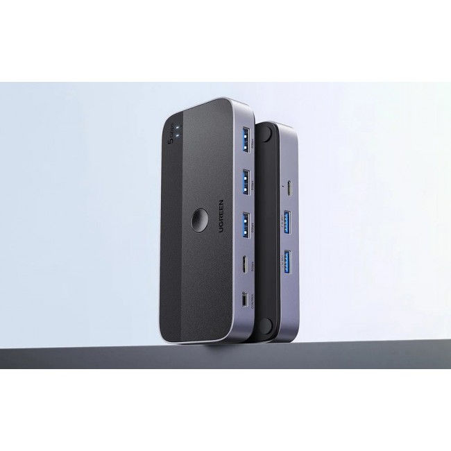 Ugreen USB 3.0 switch CM662, 2 4 outputs, black