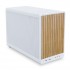 Lian Li DAN Cases A3-mATX Wood Edition PC Case, Micro-ATX - Beech, white