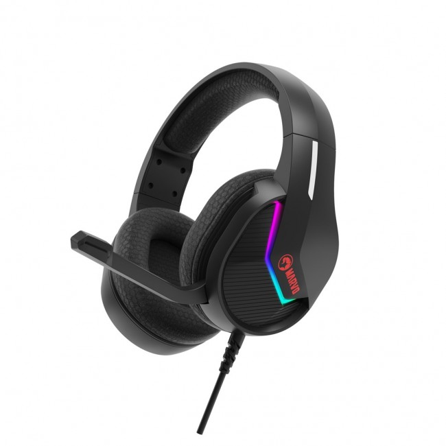 Marvo H8618 Headset Wired Head-band Gaming USB Type-A Black