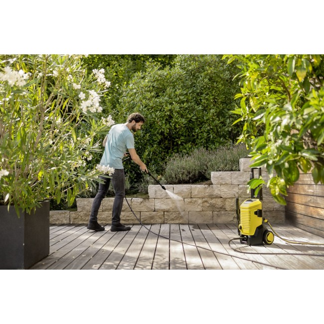Karcher AG K 5 WCM pressure washer Upright Electric 500 l/h Black, Yellow Karcher AG K 5 WCM pressure washer Upright Electric 500 l/h Black, Yellow