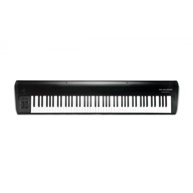 M-AUDIO HAMMER 88 MIDI keyboard 88 keys USB Black, White M-AUDIO HAMMER 88 MIDI keyboard 88 keys USB Black, White