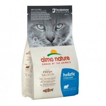 ALMO NATURE Holistic Sterilised Salmon - dry cat food - 2kg