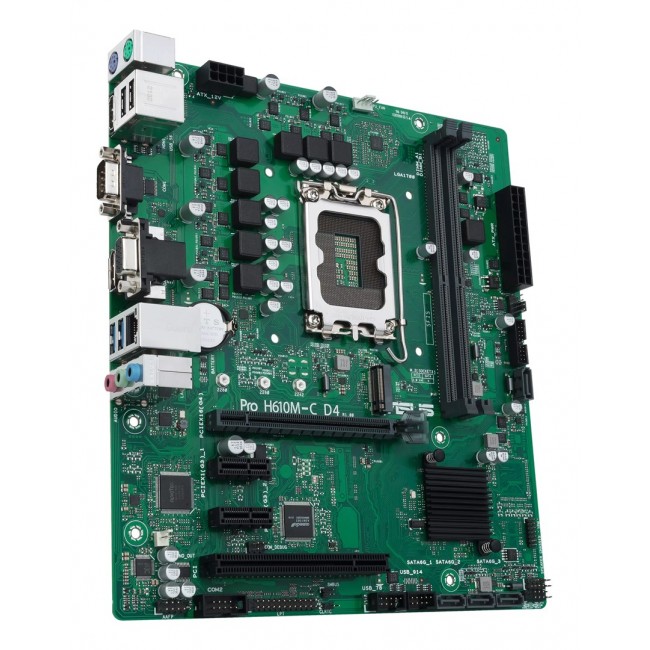 ASUS PRO H610M-C D4-CSM Intel H610 LGA 1700 micro ATX ASUS PRO H610M-C D4-CSM Intel H610 LGA 1700 micro ATX