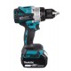 Makita DDF486RTJ drill 2100 RPM 2.6 kg Black, Blue Makita DDF486RTJ drill 2100 RPM 2.6 kg Black, Blue