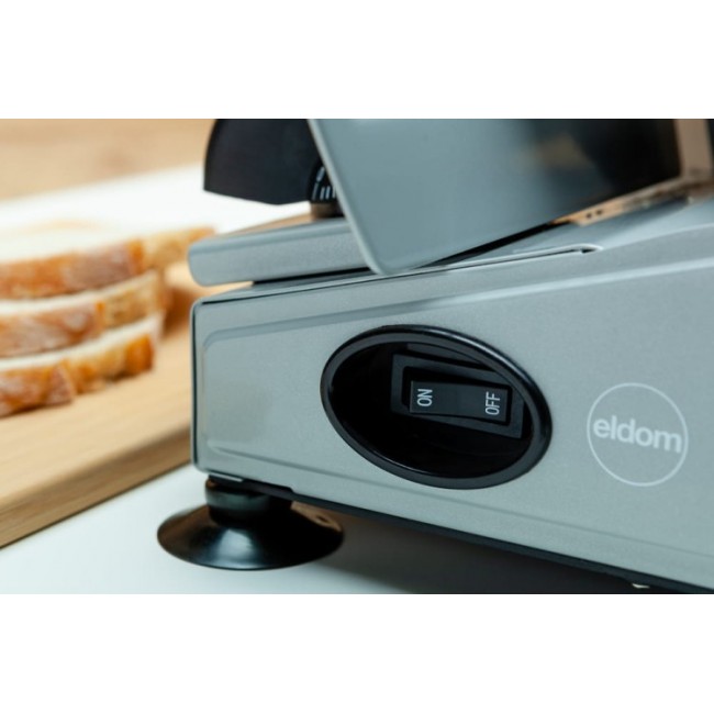 ELDOM KR400 slicer Electric 150 W Stainless steel Metal
