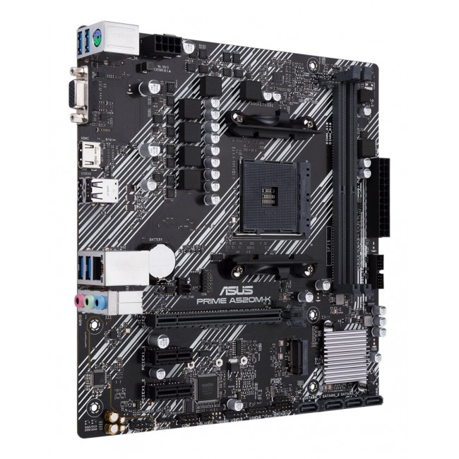ASUS PRIME A520M-K AMD A520 micro ATX ASUS PRIME A520M-K AMD A520 micro ATX