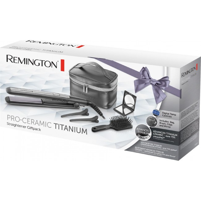 Remington S5506GP hair styling tool Straightening iron Warm Black 1.8 m