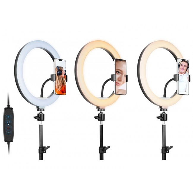 TRACER RING 30cm ring light with tripod 210cm