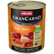 ANIMONDA GranCarno Beef with chicken - wet dog food - 800g