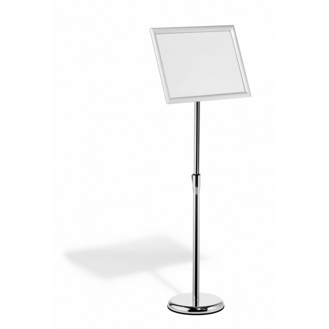 Durable 479923 sign holder/information stand A3 Aluminium, Plastic, Steel Silver