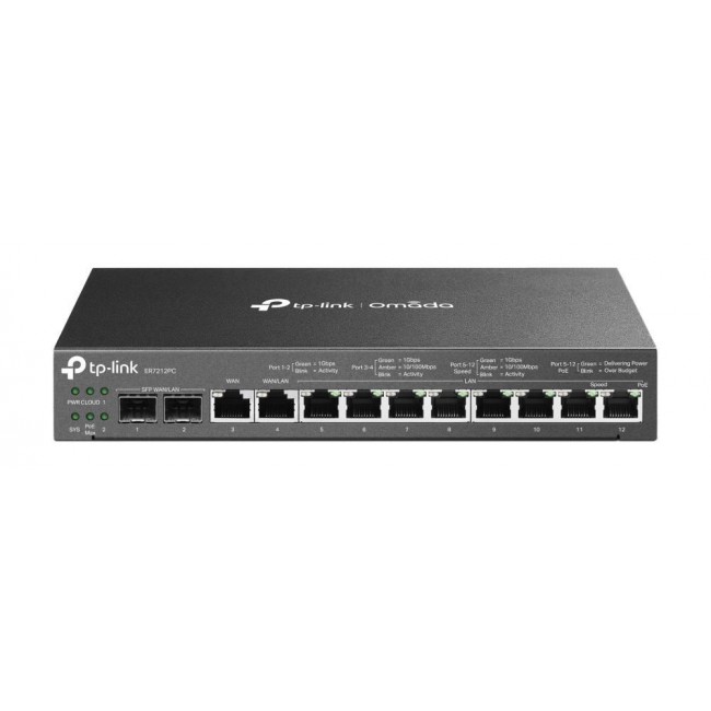 OMADA VPN ROUTER + CONTROLLER/WITH 8 POE+ PORTS DUAL-BAND