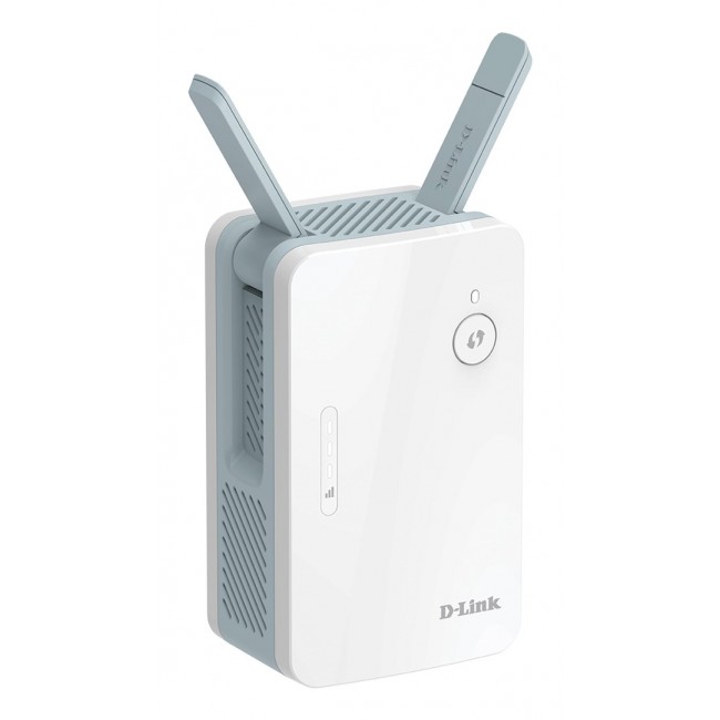 D-Link | AX1500 Mesh Range Extender | E15/E | 802.11ac | 300+1200 Mbit/s | 10/100/1000 Mbit/s | Ethernet LAN (RJ-45) ports 1 | No mobile broadband | MU-MiMO Yes | Antenna type 2xExternal D-Link | AX1500 Mesh Range Extender | E15/E | 802.11ac | 300+1200 Mbit/s | 10/100/1000 Mbit/s | Ethernet LAN (RJ-45) ports 1 | No mobile broadband | MU-MiMO Yes | Antenna type 2xExternal