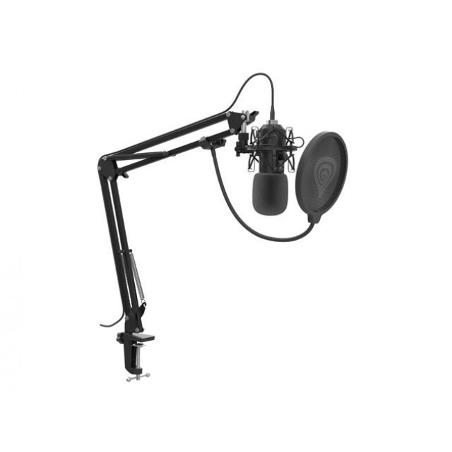 Microphone GENESIS Radium 400 G2 Black studio Microphone GENESIS Radium 400 G2 Black studio