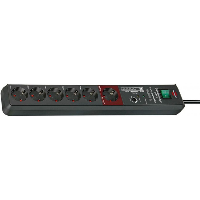 Brennenstuhl 1159490966 power extension 3 m 6 AC outlet(s) Indoor Anthracite Brennenstuhl 1159490966 power extension 3 m 6 AC outlet(s) Indoor Anthracite