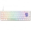 Ducky One 3 Classic Pure White SF keyboard Gaming USB QWERTZ German