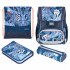 Herlitz Loop Plus TechMech school bag set Boy Polyester Blue, Orange