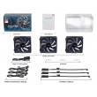 Seasonic MagFlow 3-Fan Kit Computer case 12 cm Black 3 pc(s)