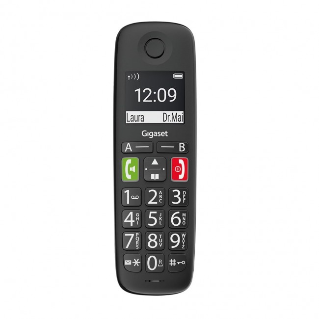 Gigaset E290HX DECT telephone Black Gigaset E290HX DECT telephone Black