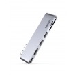 Ugreen 80856 laptop dock/port replicator 2 x USB 3.2 Gen 2 (3.1 Gen 2) Type-C Aluminium