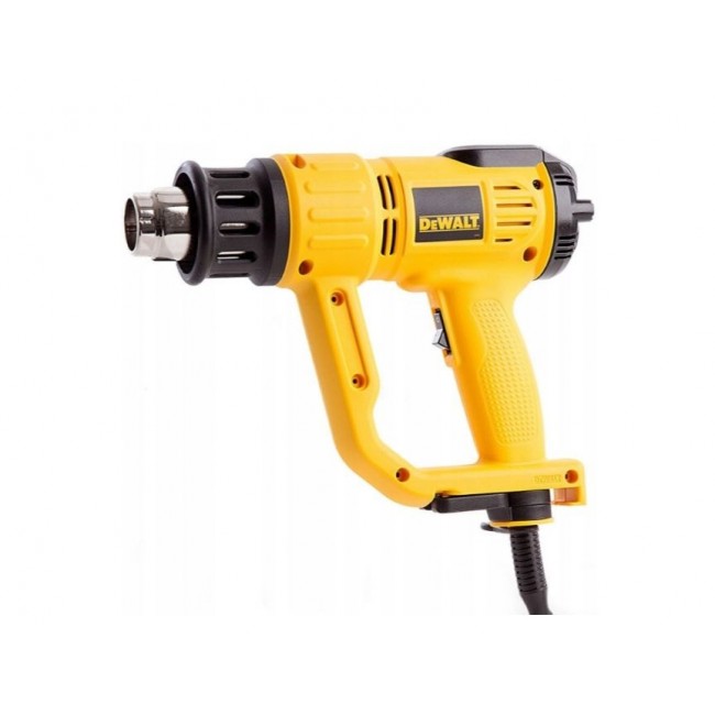 Heat Gun with Temperature Control DEWALT D26414 650 l/min 600 C 2000 W Black, Yellow