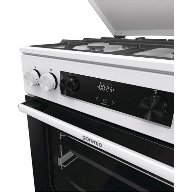 Gorenje GKS6C71WF Freestanding cooker with oven White
