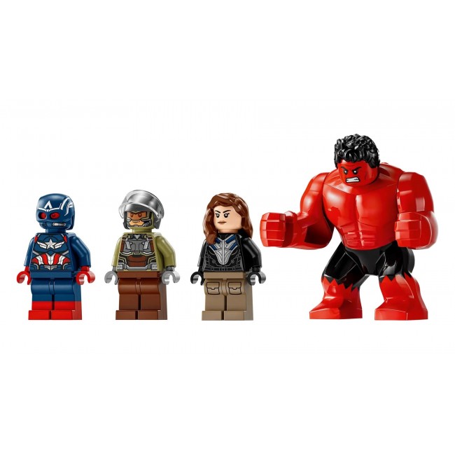 LEGO MARVEL 76292 Captain America VS Red Hulk Duel