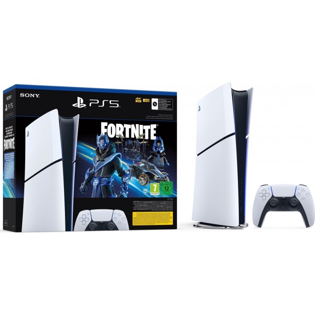 Sony Playstation 5 Digital Edition Slim + Fortnite Sony Playstation 5 Digital Edition Slim + Fortnite