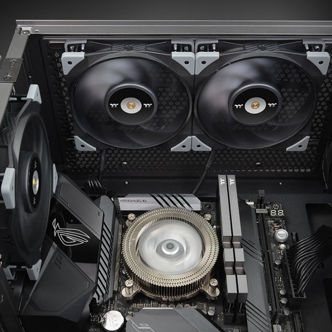 Thermaltake TOUGHFAN 14 Computer case Fan 14 cm Black 2 pc(s) Thermaltake TOUGHFAN 14 Computer case Fan 14 cm Black 2 pc(s)